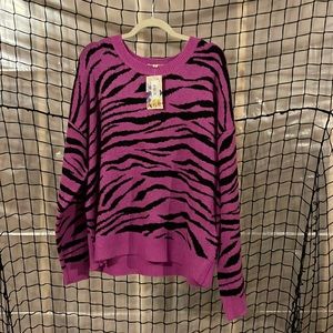 Zebra pink / black
